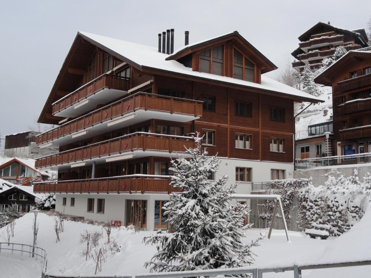 Apartamento Chalet Bella Vista 3 Wengen Exterior foto